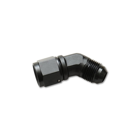 Vibrant Performance 45 Degree 6 AN Female Swivel to 6 AN Male Adapter - Black