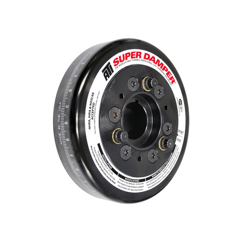 ATI Harmonic Balancer Shell - SFI 18.1 - Steel - Black - ATI Super Damper - Internal Balance - GM LS-Series