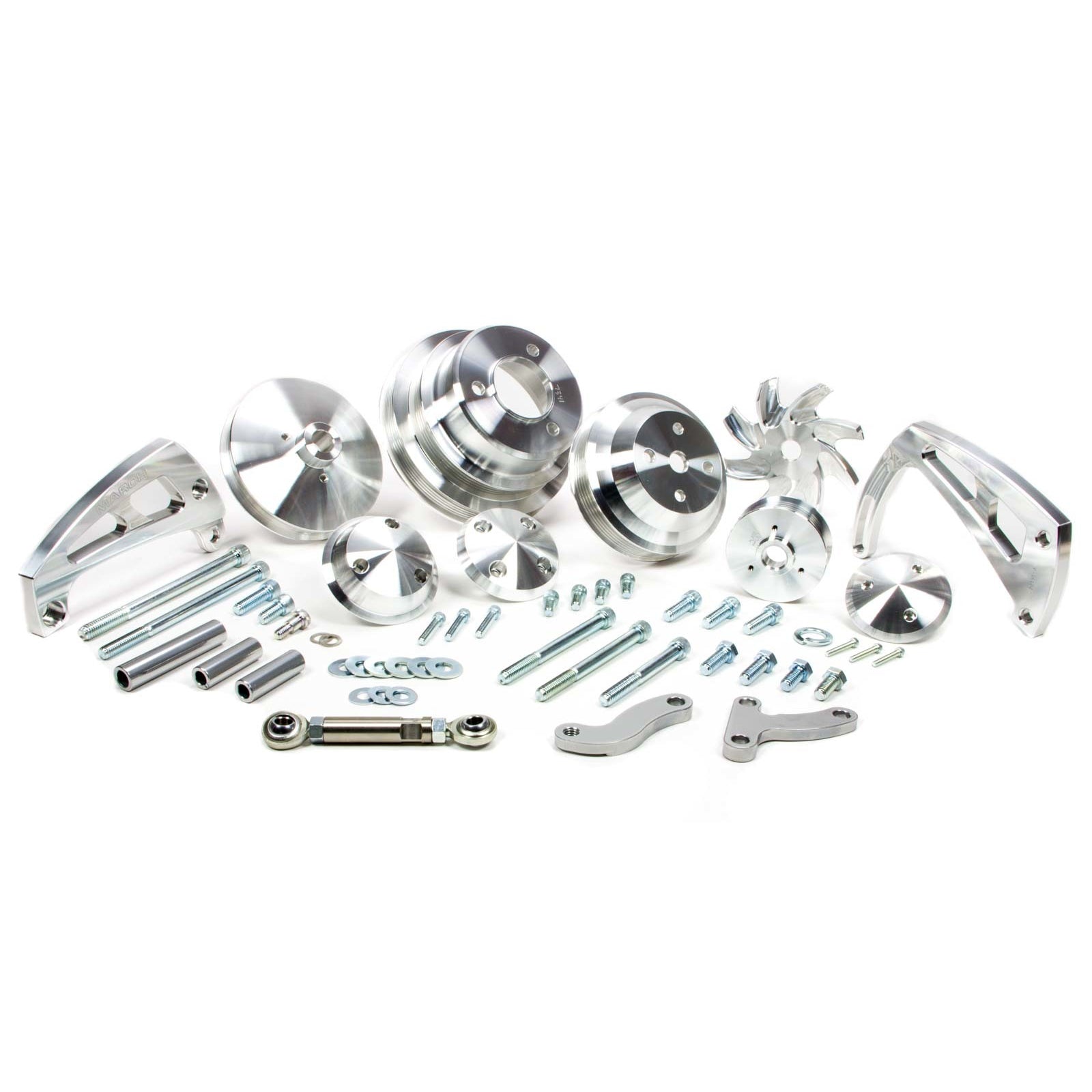 March Performance BB Chevy LWP Ultra Serpentine Conv Kit