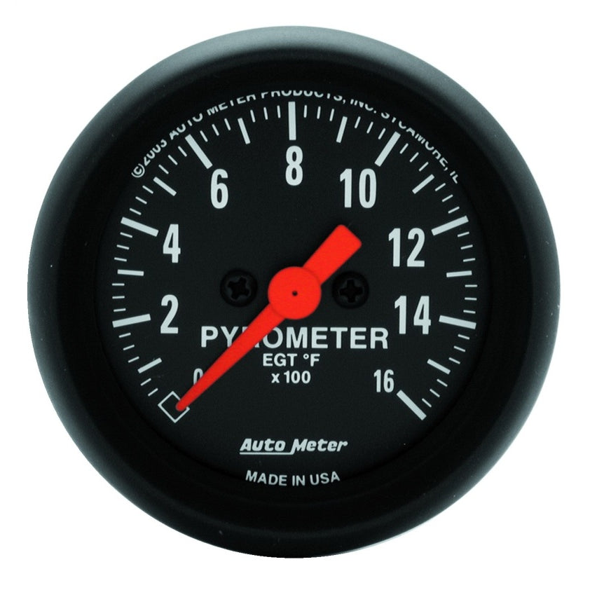 Auto Meter Z-Series Electric Pyrometer Gauge - 2-1/16 in.