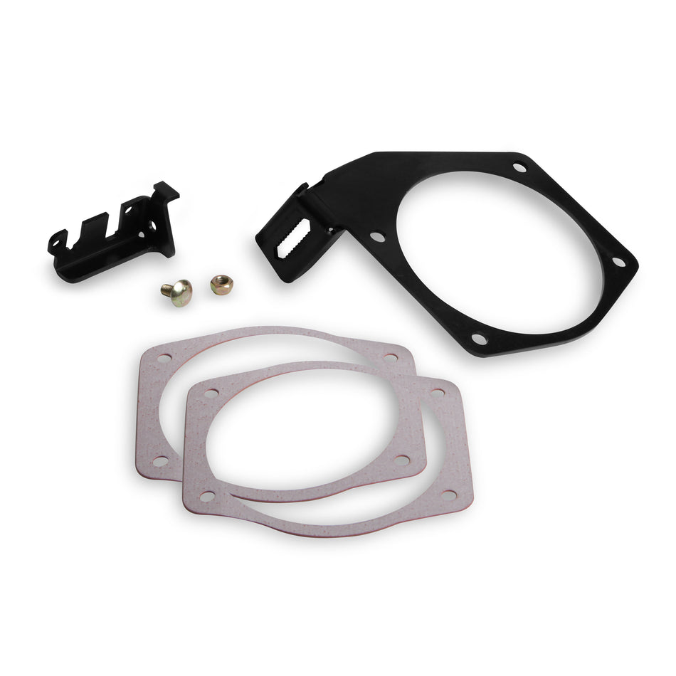 Holley EFI Cable Bracket for 90 & 95mm Throttle Bodies - Factory/FAST Intakes - GM LS-Series