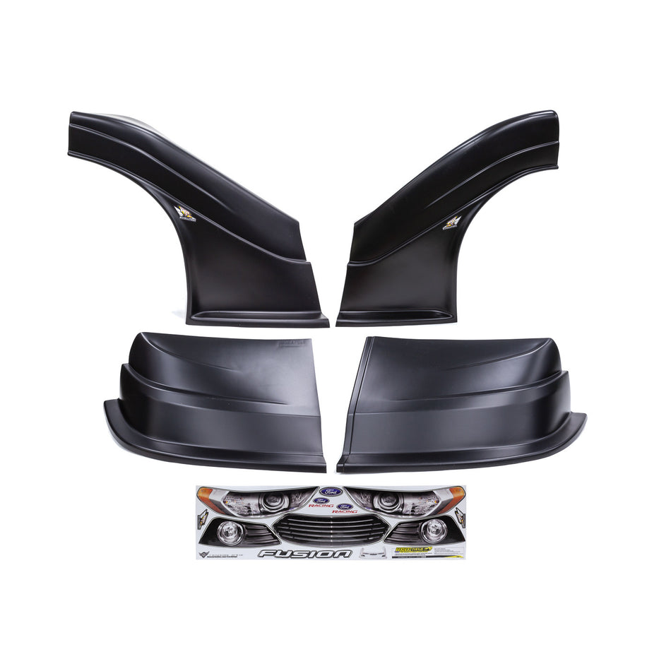 Fivestar MD3 Evolution Nose and Fender Combo Kit - Fusion - Black (Flat RS Fender)