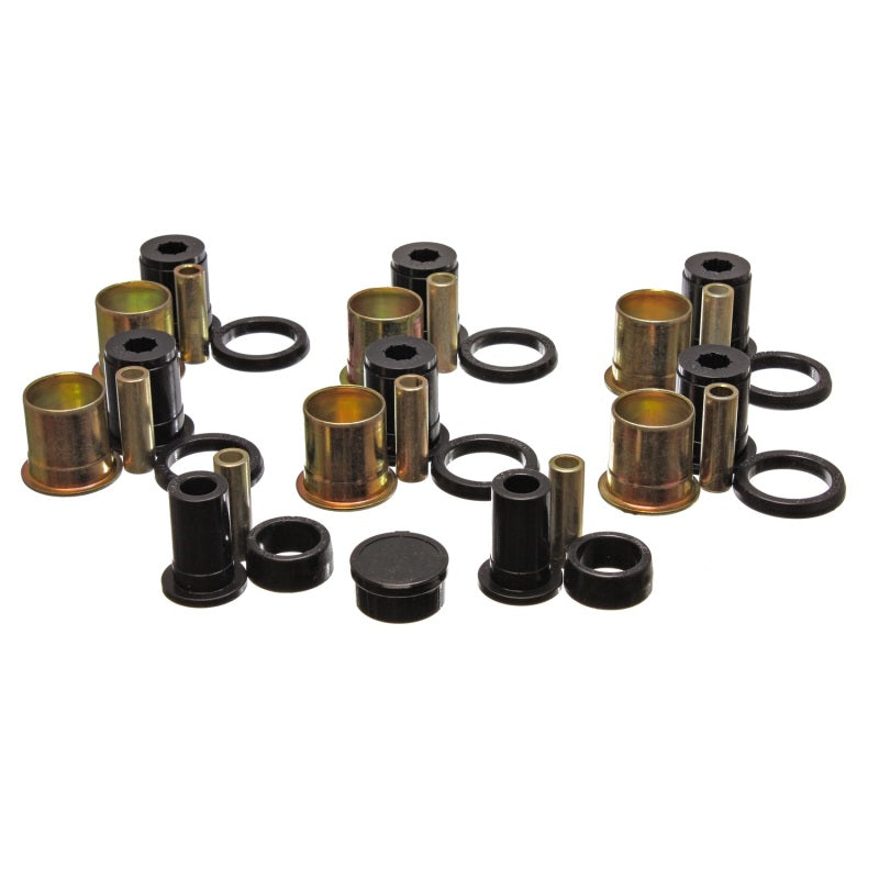 Energy Suspension Rear Control Arm Bushing Set - Rear - Polyurethane -Black - Chevy, Oldsmobile, Pontiac