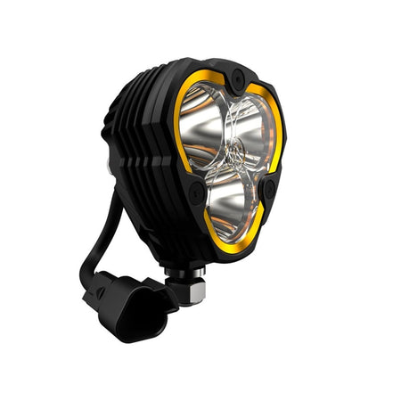 KC HiLiTES Flex Era 3 LED Light Assembly - Spot - 40 Watts - 2 White LED - Bumper/Pillar/Ditch Mount - Aluminum