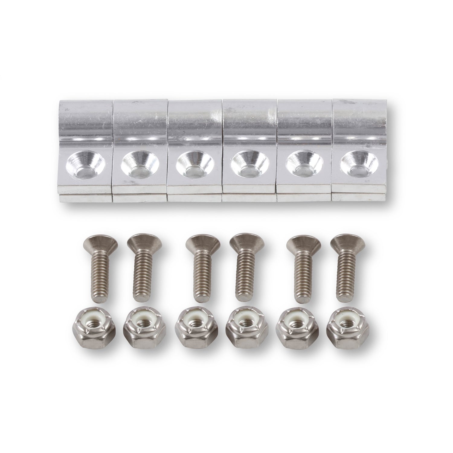 Earl's Billet Aluminum Line Clamps - 3/16" - (6 Pack)