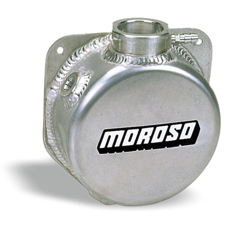 Moroso Aluminum Cooling System Expansion Tank - Billet Filler Neck - 1 Quart Capacity - Low-Profile - 2-5/8" Deep