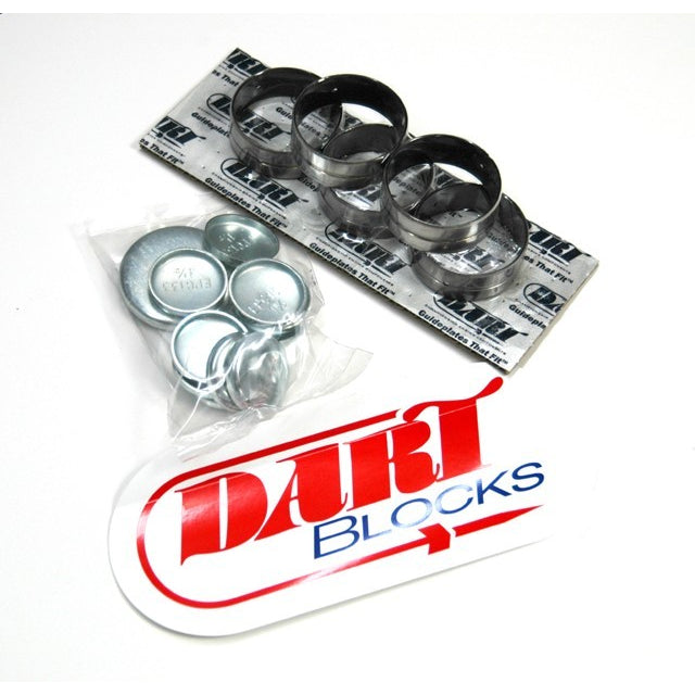 Dart Machinery SHP Engine Block Hardware Front Cover Coated Cam Bearings Brass Freeze Plugs - Dowel Pins