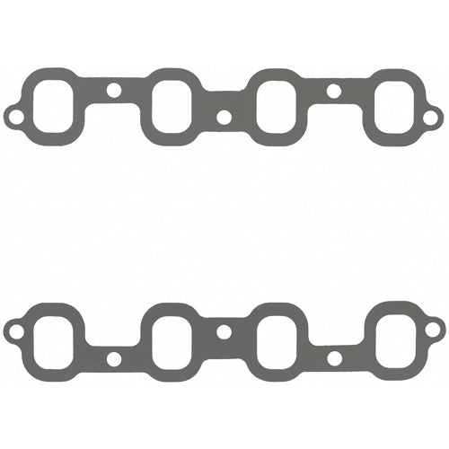 Fel-Pro Intake Manifold Gaskets - Composite - SB Chevy2 Mirror Port - Trim to Fit - 1.40" x 1.90" Port - .045" Thick