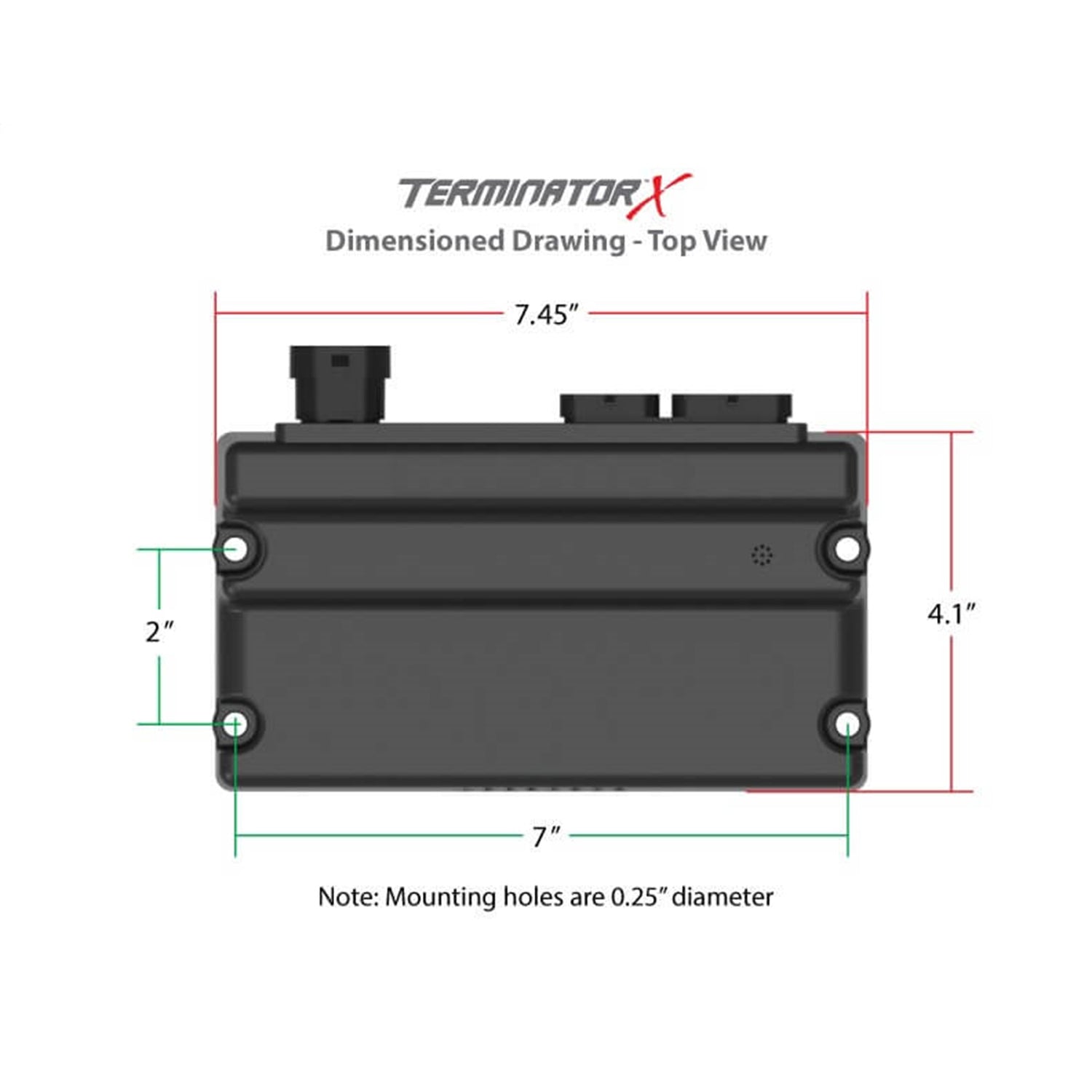 Holley EFI Terminator X Engine Control Module - Map Sensor - Ford Modular/GM LS-Series/Mopar Gen III Hemi