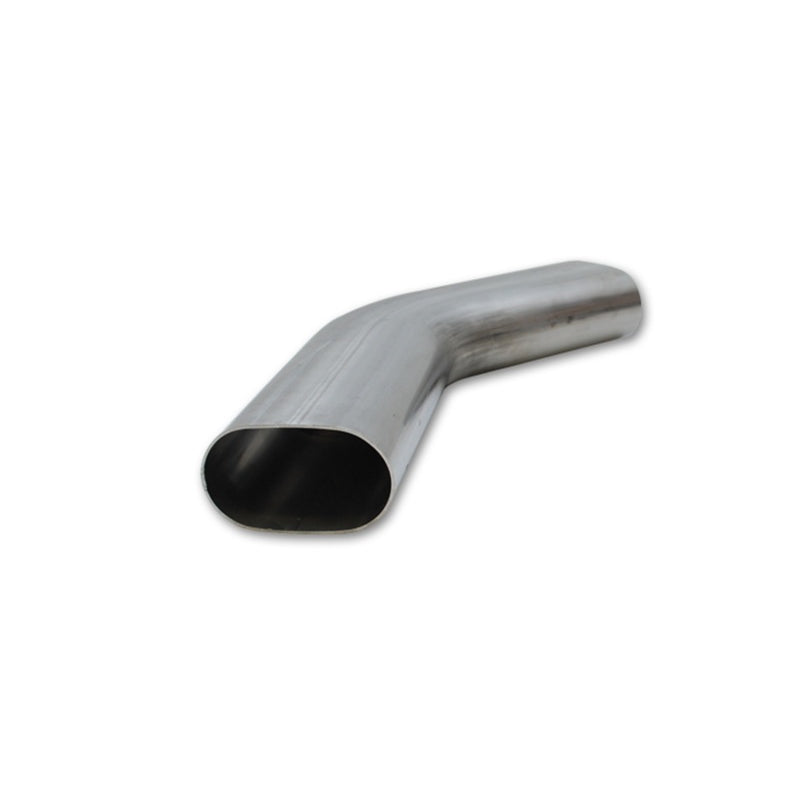 Vibrant Performance 45 Degree Exhaust Bend Mandrel 3-1/2" Oval 5-1/4" Radius - 6 x 6" Legs