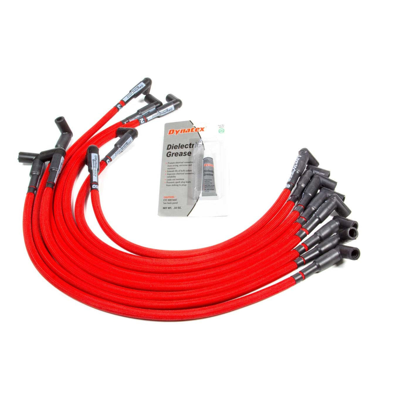 D.U.I. Live Wires Plug Wire Set - SB Chevy - Over Valve Covers, 90 Boots