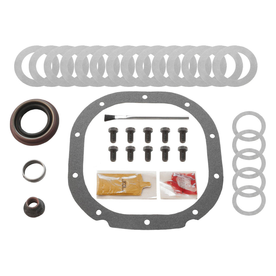 Richmond Gear Cover Gasket/Crush Sleeve/Pinion Seal/Pinion Shims Differential Installation Kit 8.8" Ring Gear - Ford 8.8"