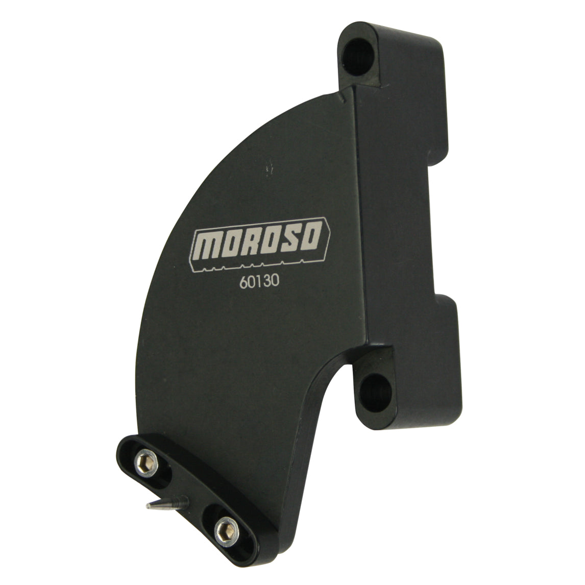 Moroso Timing Pointer - Billet Aluminum - Black Anodized - 6-1/4 in OD Balancer - Big Block Chevy