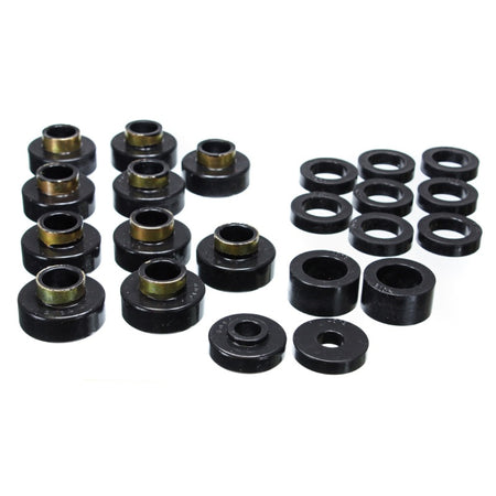 Energy Suspension Hyper-Flex Body Mount Bushing - Black - Jeep CJ 1980-86