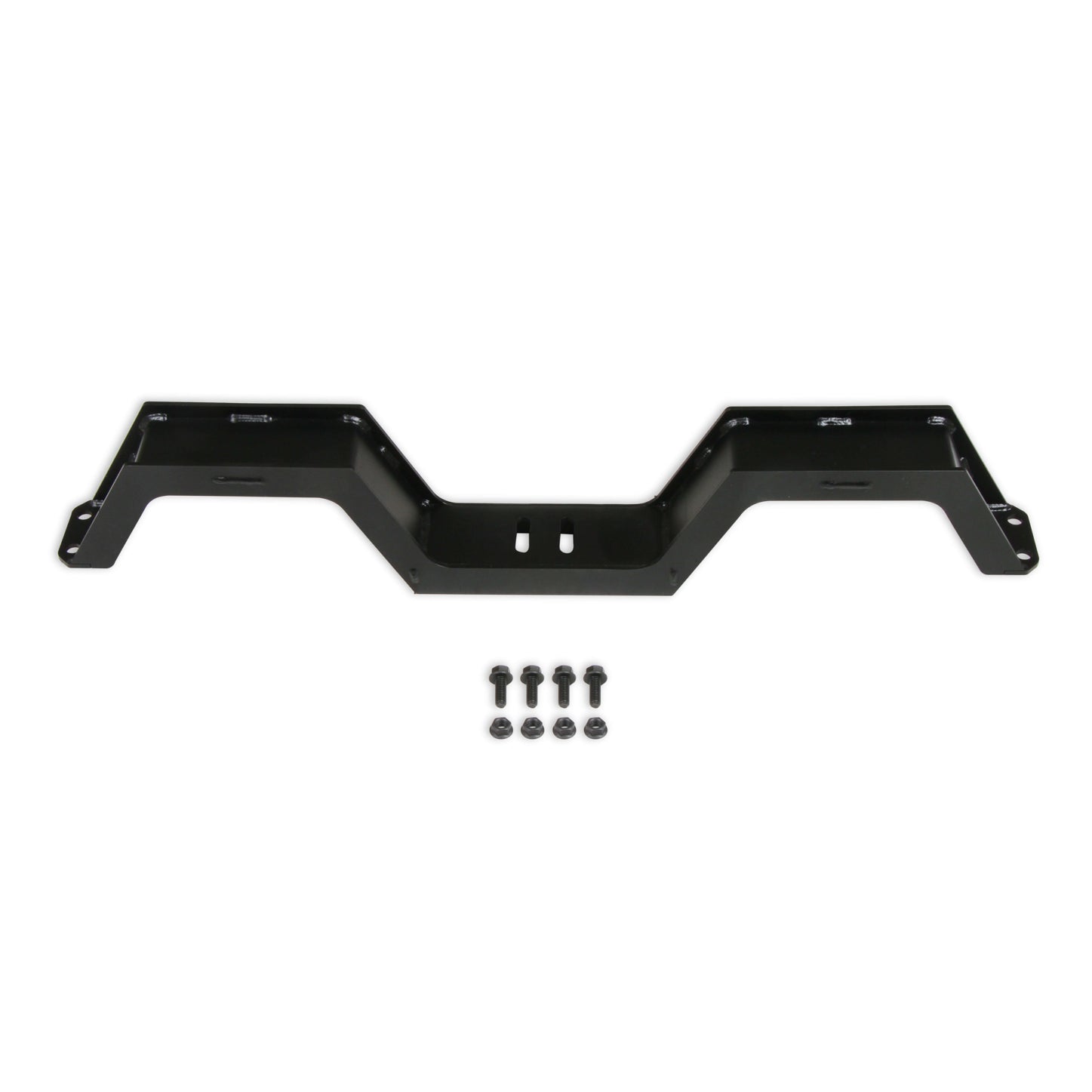 Hooker Blackheart Transmission Crossmember - Bolt-On - Steel - Black Powder Coat - Mopar Gen III Hemi