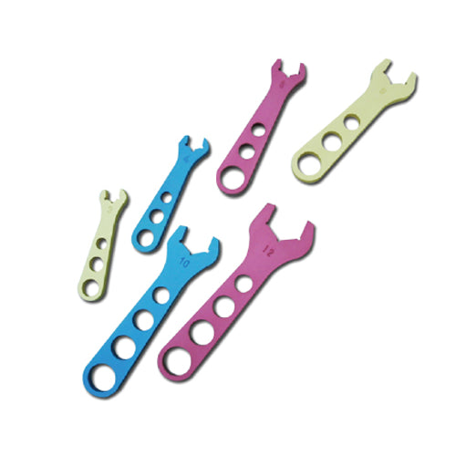 Racing Power Aluminum AN Wrench 6 Pc Set