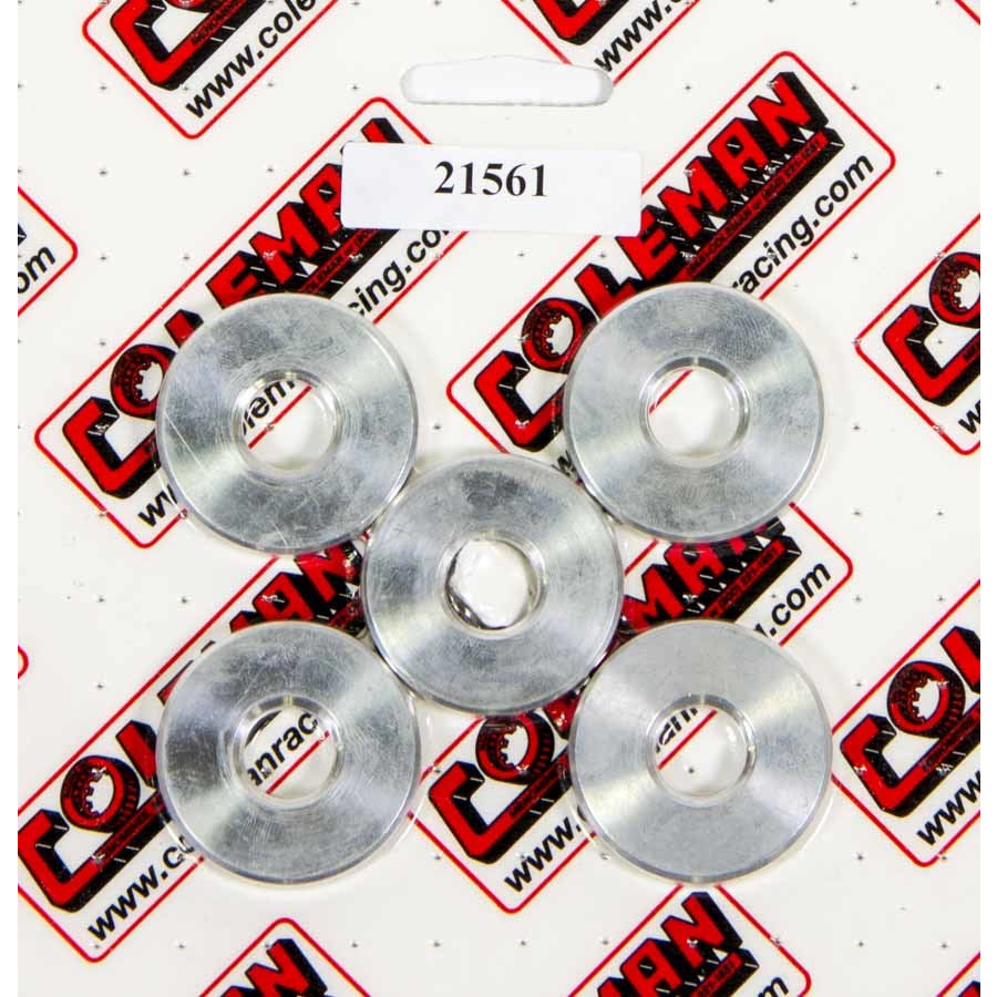 Coleman Threaded Wide 5 Wheel Spacers - 1/4" Thickness - (5 Pack)