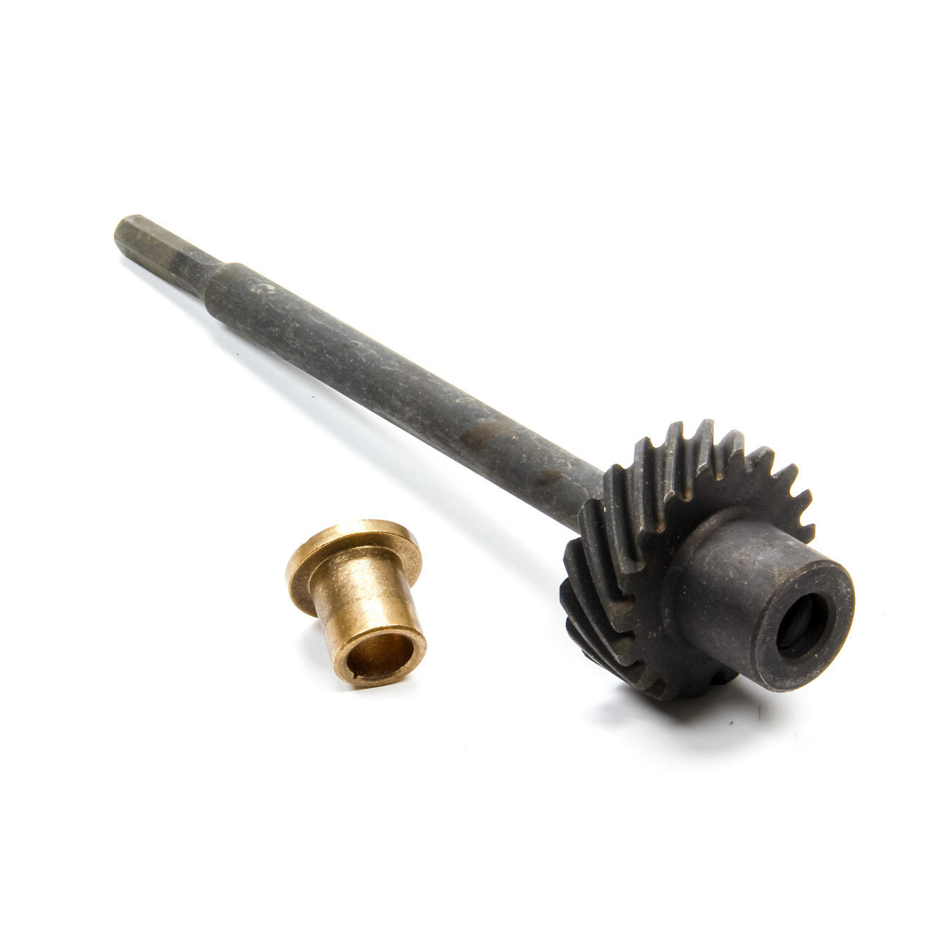 Melling Oil Pump Drive Shaft - Stock Length - Black Oxide - Mopar B / RB-Series / 426 Hemi