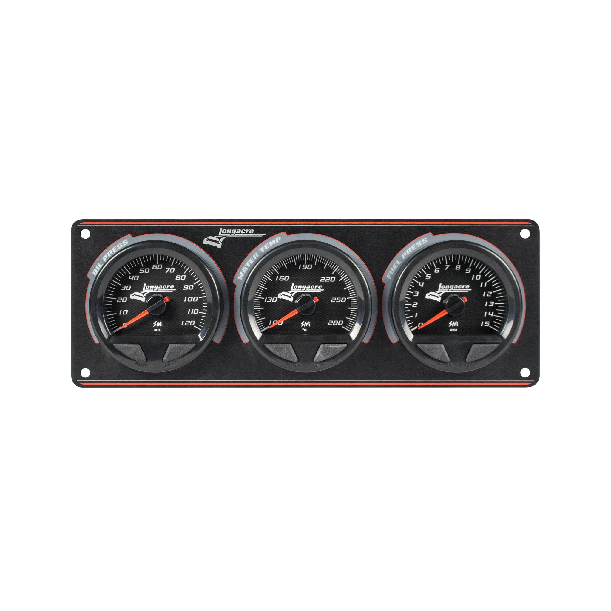 Longacre Waterproof SMI Gauge Panel Assembly - Analog