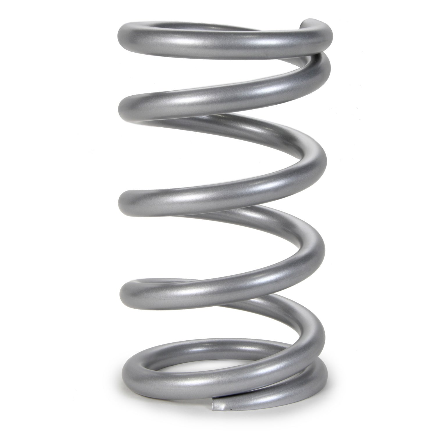 Landrum Elite Series Coil Spring - 5.5" OD - 9.500" Length - 650 lb/in Spring Rate - Front - Silver Powder Coat