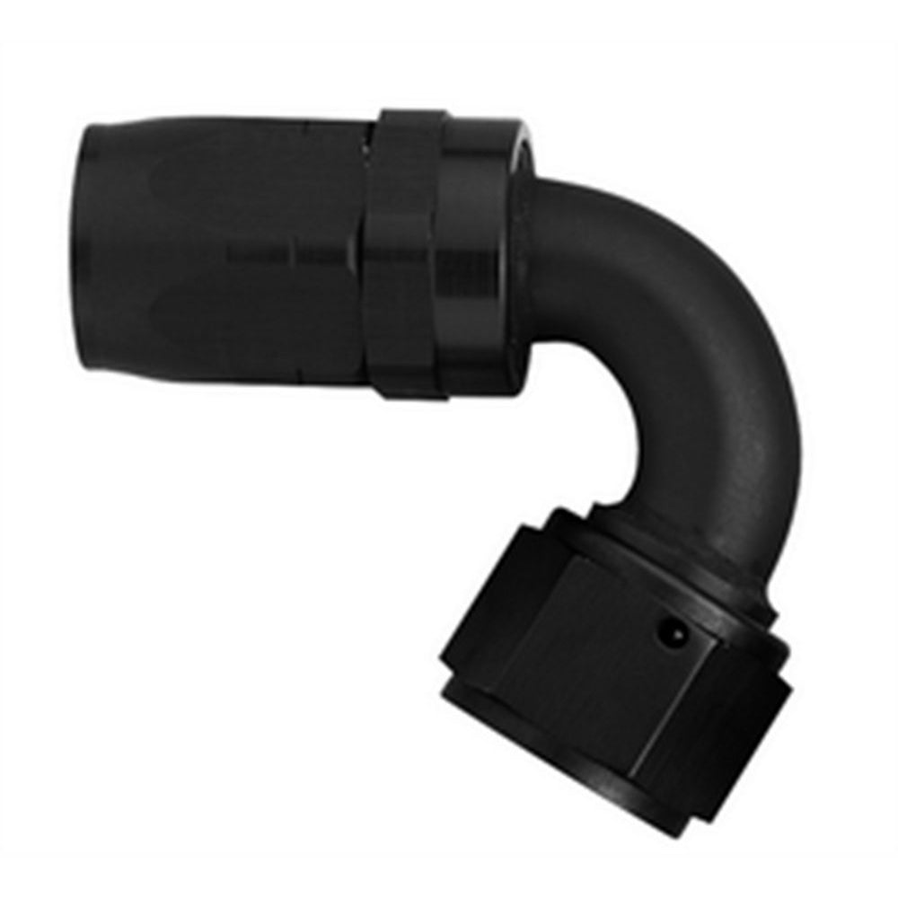 Aeroquip Black Reusable Aluminum -12 AN 120 Swivel Hose End