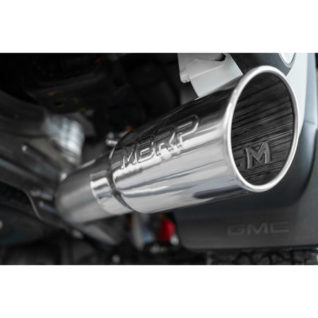 MBRP Pro Series Exhaust System - Cat-Back - 4" Diameter - Stainless Tips - Stainless