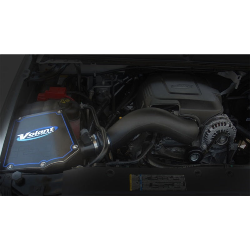 Volant Closed Box Air Intake - Reusable Dry Filter - Black - GM LS-Series - GM Fullsize SUV / Truck 2009-14