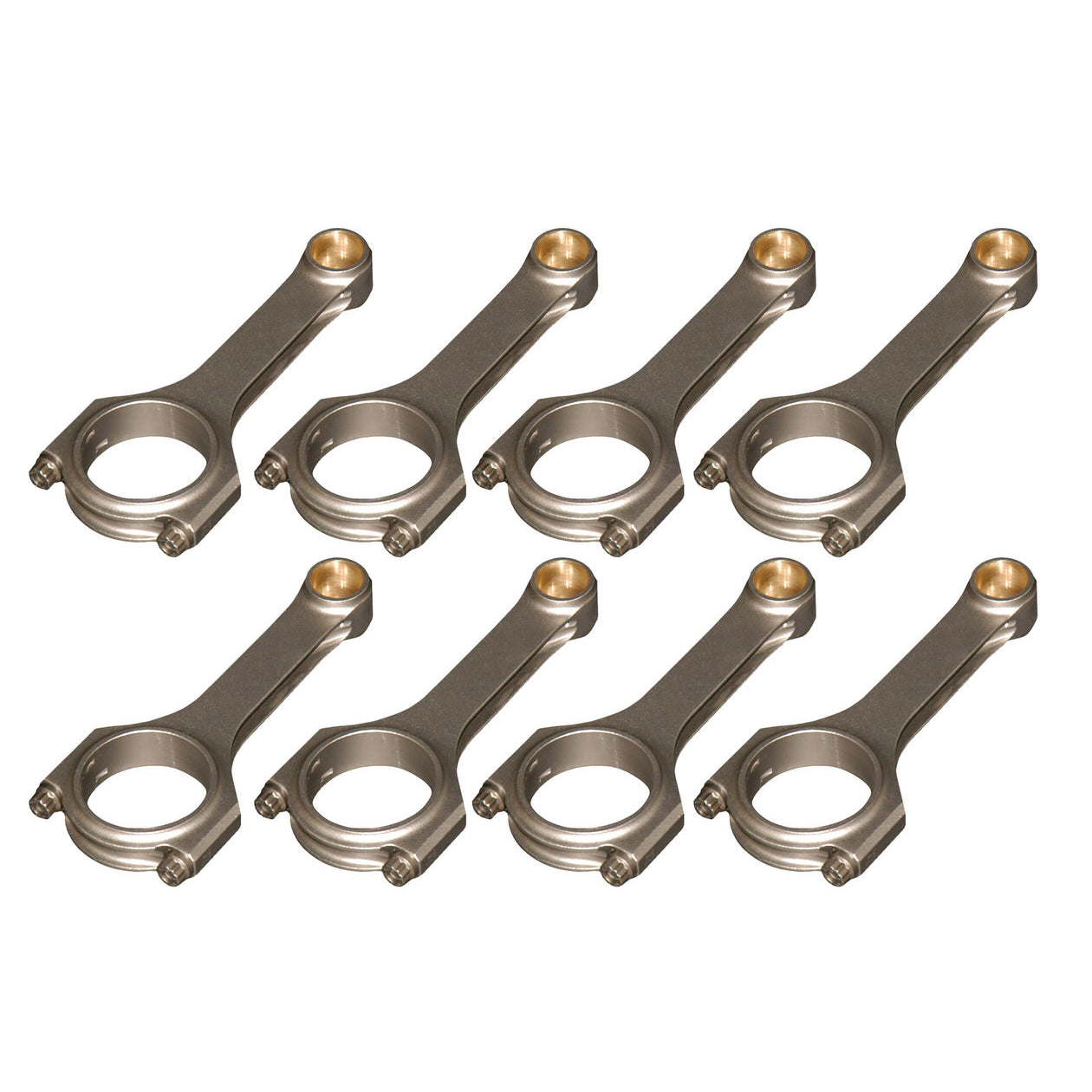 Eagle "3-D" Featherweight H-Beam Forged 4340 Steel Connecting Rods - SB Chevy 327-400