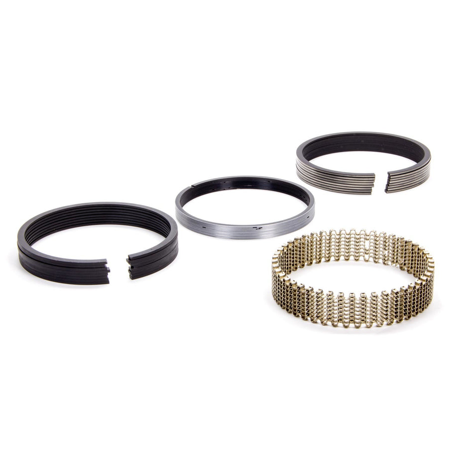 Hastings 4.030" Bore Piston Rings 5/64 x 5/64 x 3/16" Thick Standard Tension Moly - 8 Cylinder