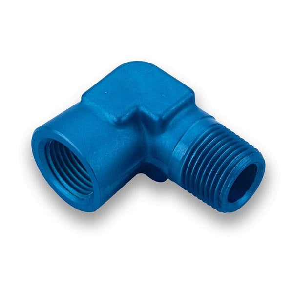 Earl's 90 Elbow - Internal, External Pipe Thread - 1/8" NPT