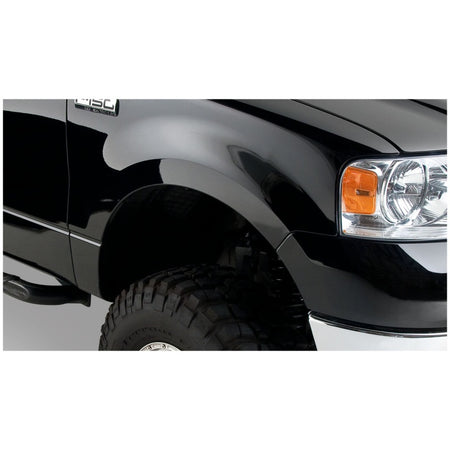 Bushwacker Extend-A-Fender Front / Rear Fender Flare - 2 in Wide - Black - Ford / Lincoln Fullsize Truck 2004-08