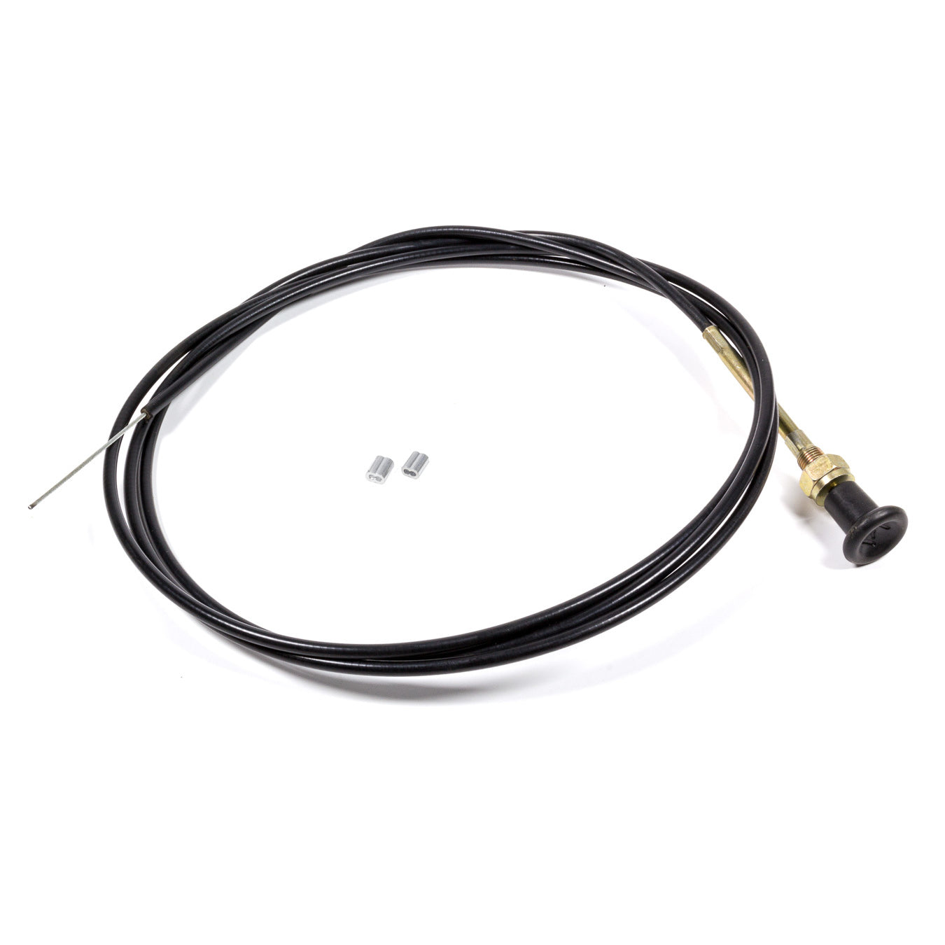 AutoLoc 96" Long Emergency Latch Release Cable Plastic Knob - Universal Shaved Doors