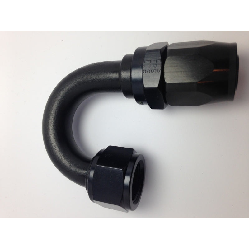 Fragola Series 2000 Pro-Flow 180 Hose End - Black -12 AN
