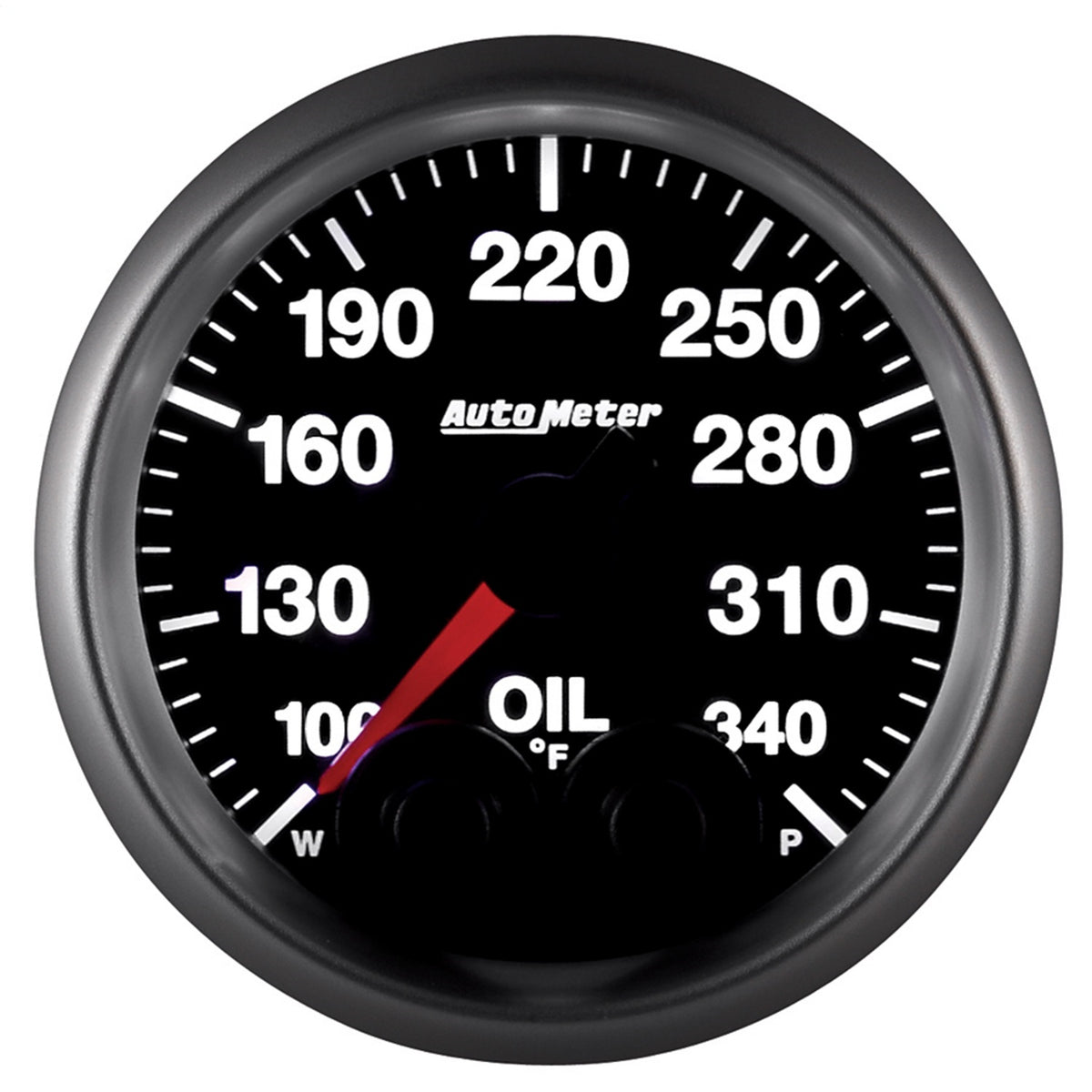 Auto Meter Elite Series Oil Temperature Gauge - 2-1/16"