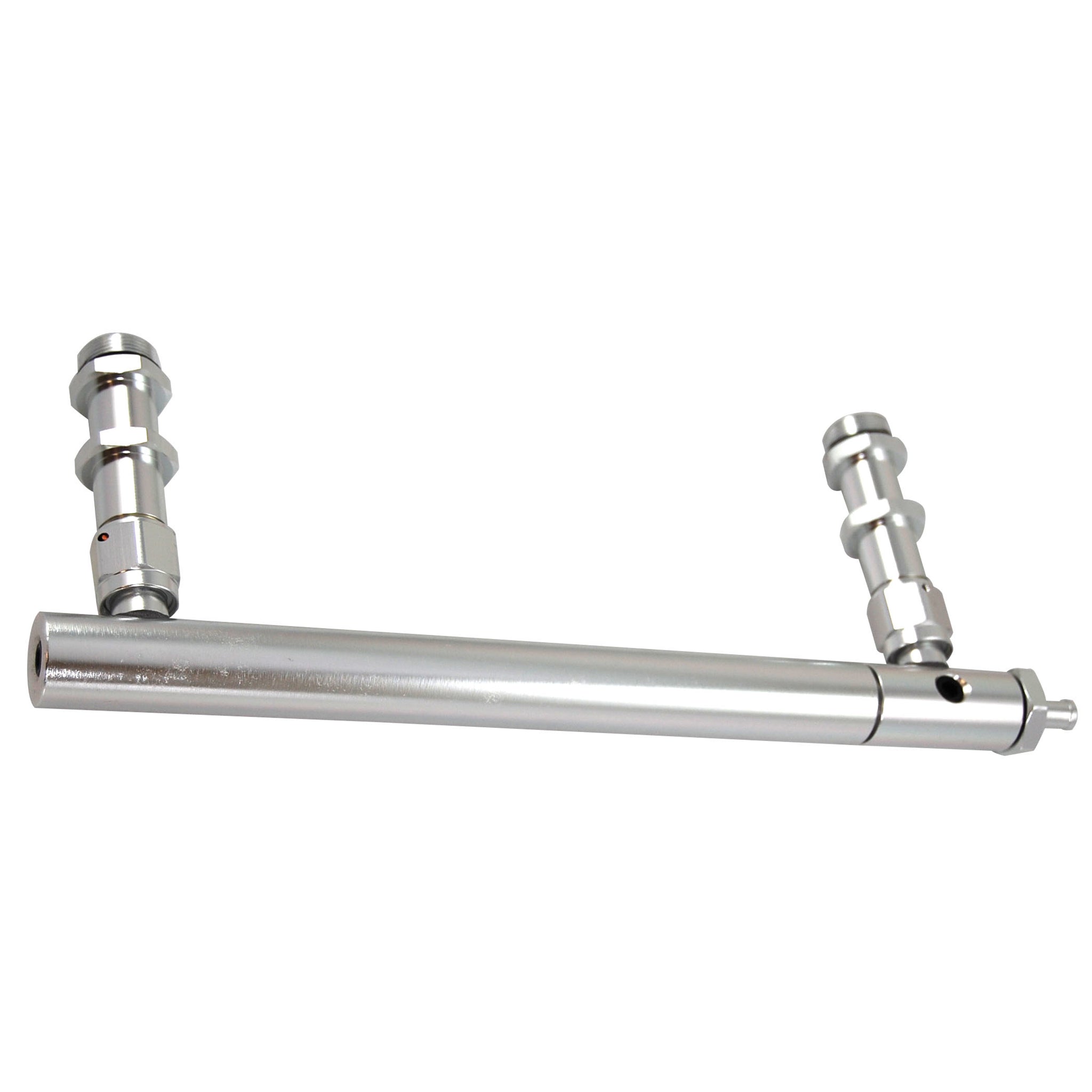 Racing Power Holley Billet Aluminum Fuel Log -Clear