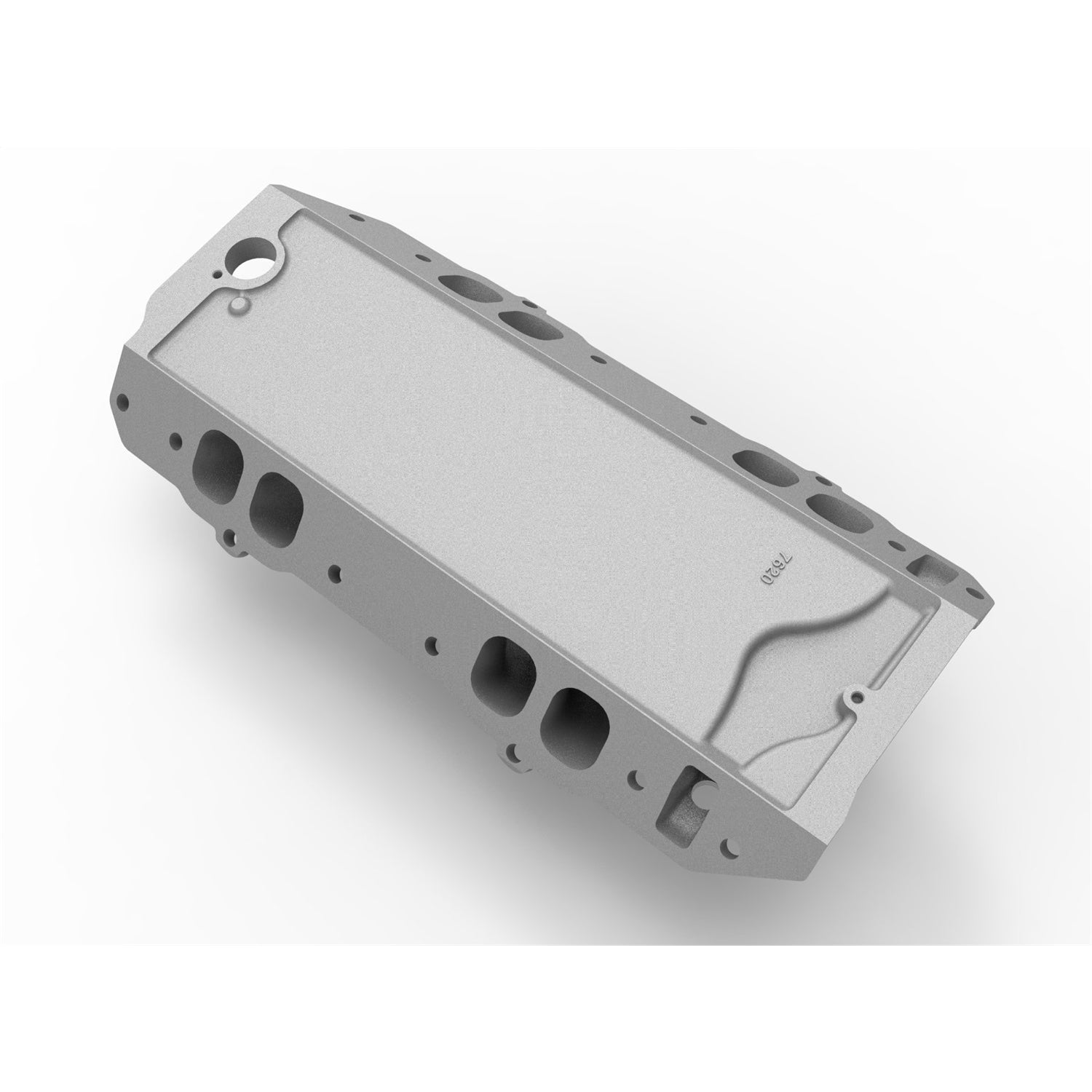 Weiand Track Warrior Square Bore Single Plane Intake Manifold - Oval Port - Big Block Chevy