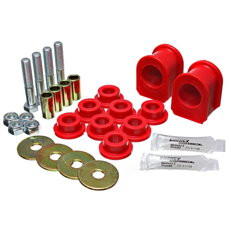 Energy Suspension Hyper-Flex Rear Sway Bar Bushing - 20 mm Bar - Red - Ford Mustang 2005-09