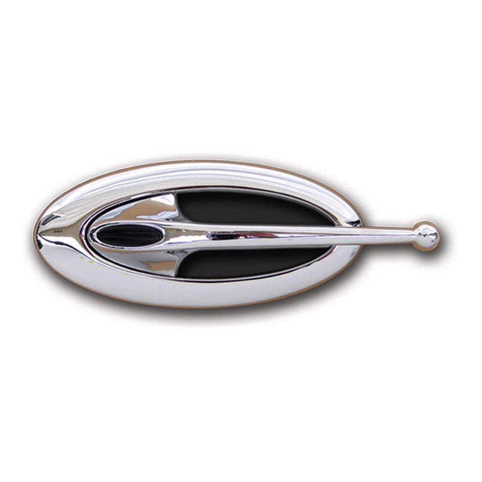 Clayton Machine Works Elliptical Door Handles Interior Ball End Billet Aluminum - Chrome