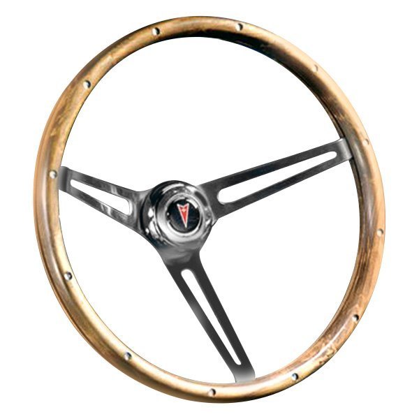 Grant Classic Nostalgia Pontiac Steering Wheel - 15" - Walnut