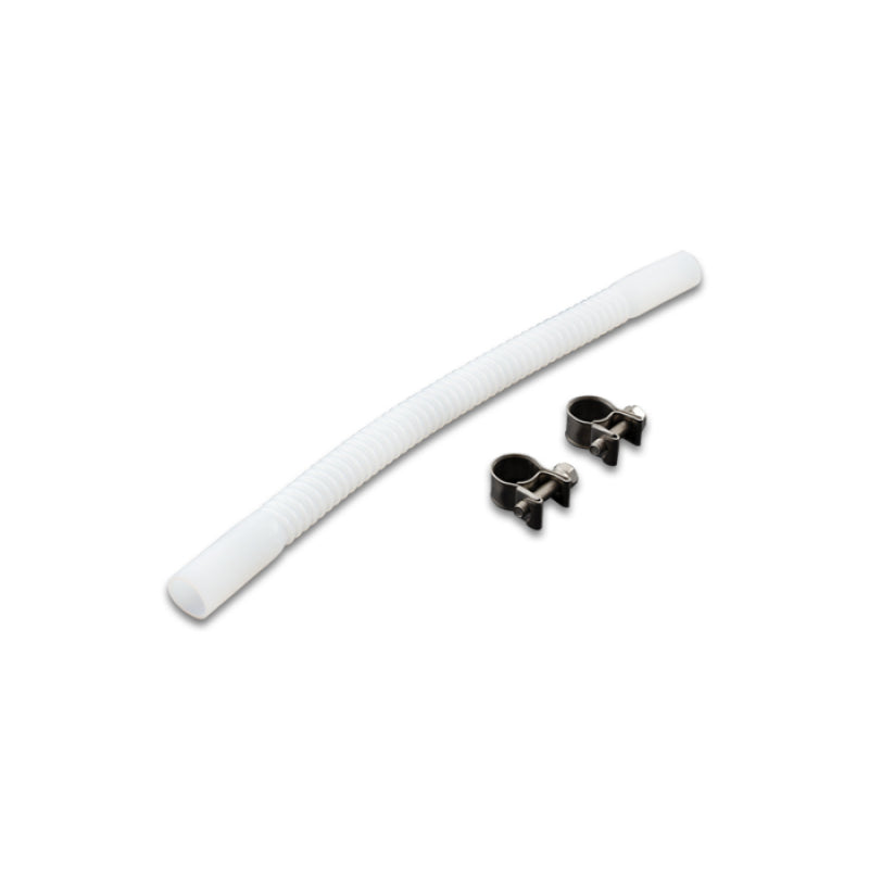 Vibrant Performance In-Tank Flexible Fuel Line - 5/16 in ID - 6 in Long - PTFE - White