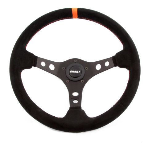 Grant Suede Series Steering Wheel - 13.75 in Diameter