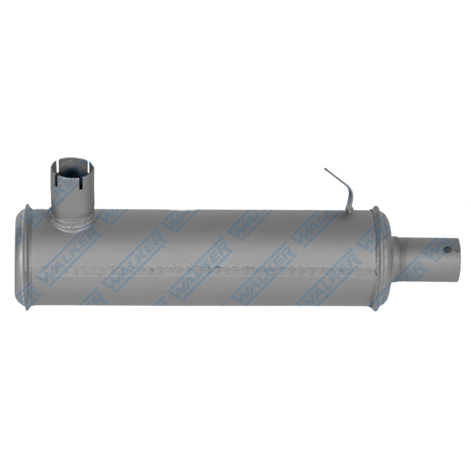 DynoMax Muffler - 1-3/8 in Center Inlet - 1-1/2 in Side Outlet - 3-1/4 in Diameter Body - 14-11/16 in Long