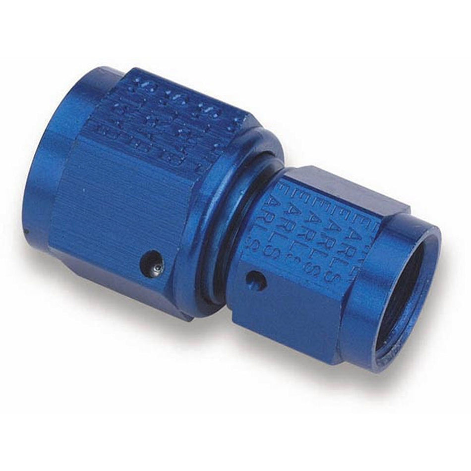 Earl's Straight Female AN Swivel Coupling -08 AN to -06 AN