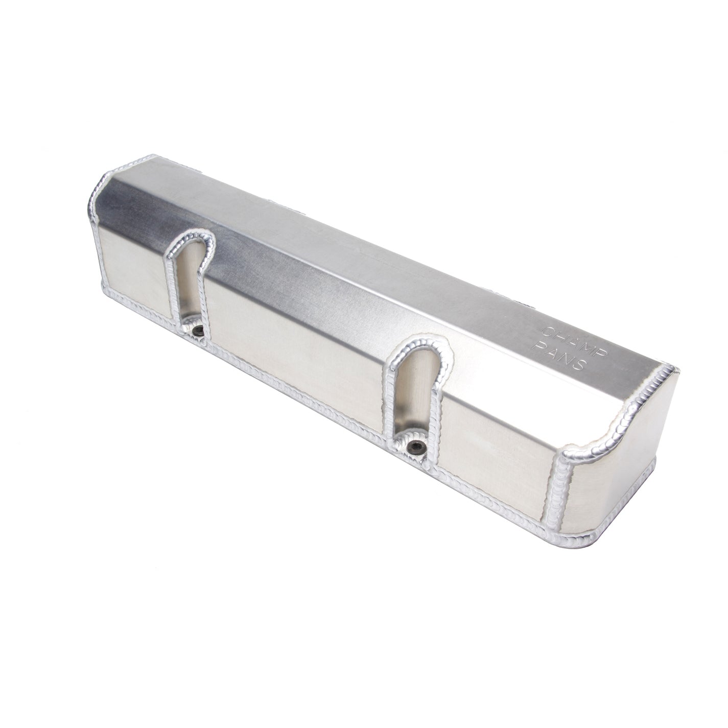 Champ Pans Fabricated Aluminum Valve Cover - SB Chevy - RH (Only)