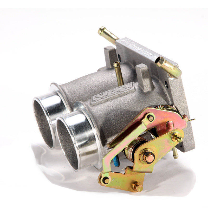 BBK Performance Power Plus Throttle Body Stock Flange 61 mm Twin Blade Aluminum - Natural