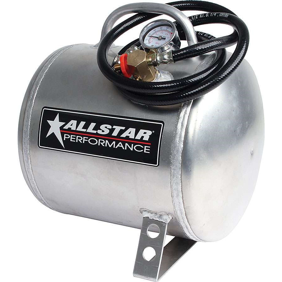 Allstar Performance 2-3/4 Gallon Horizontal Aluminum Air Tank