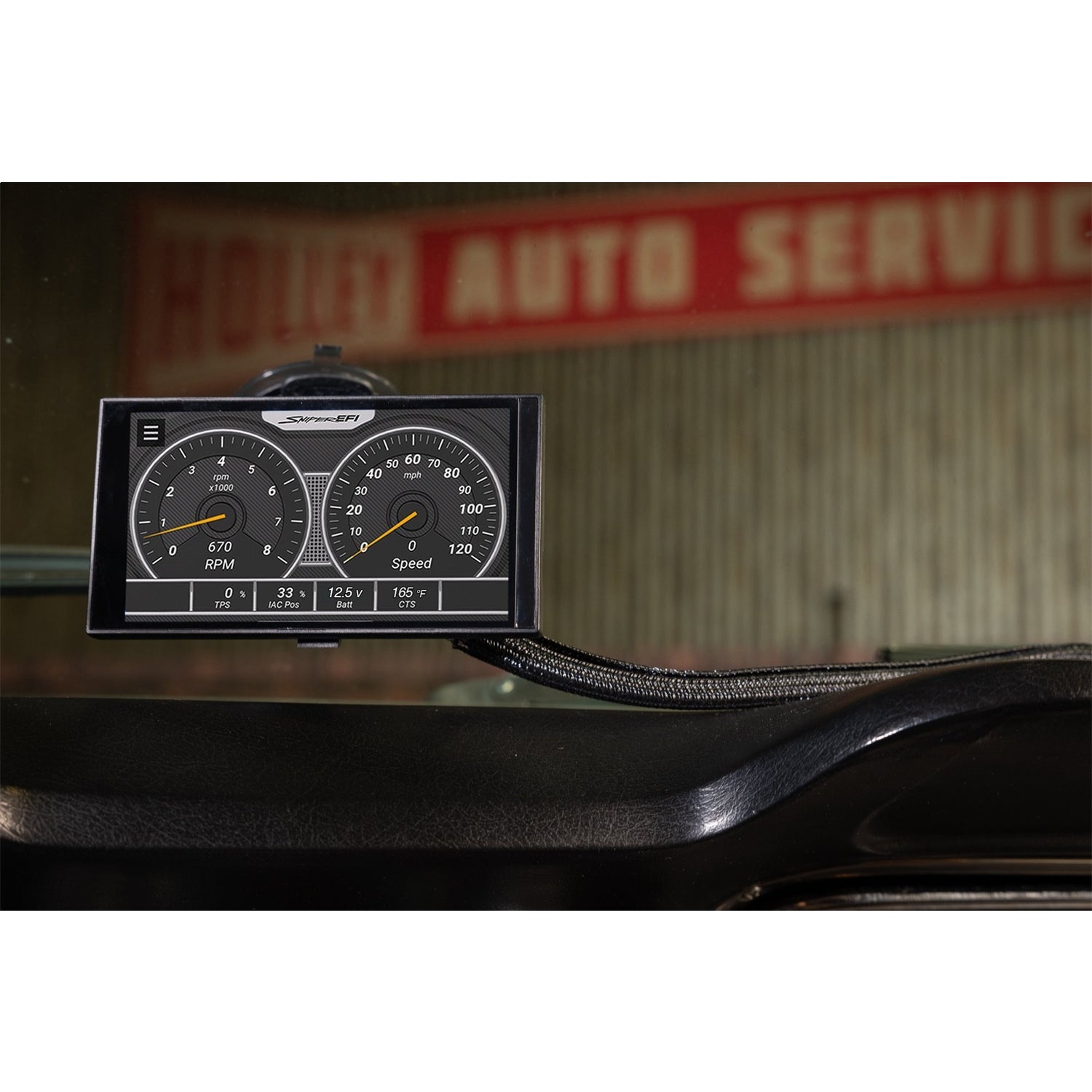 Holley Sniper EFI Sniper EFI Digital Dash - Dash Mount - 5 in Screen