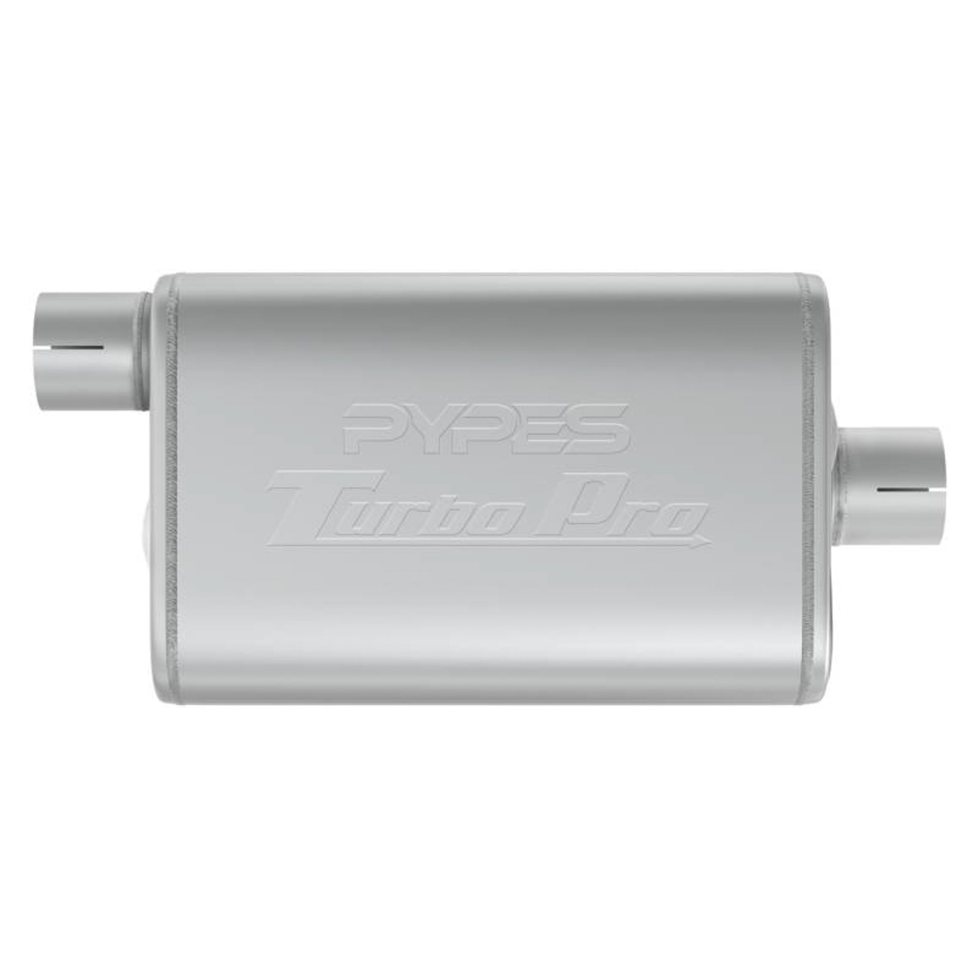Pypes Performance Exhaust Turbo Pro Muffler - 2-1/2" Offset Inlet