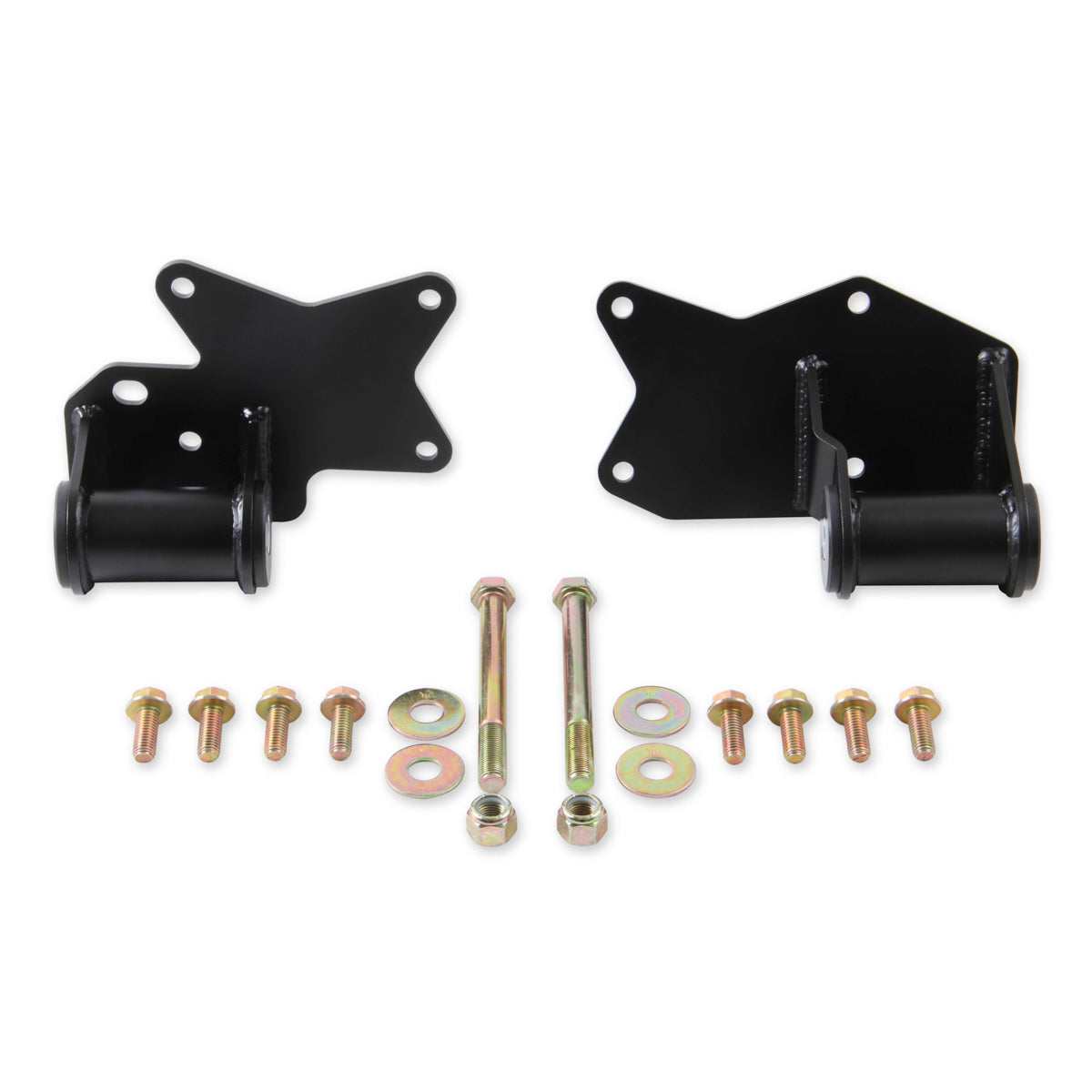Hooker Motor Mount - Bolt-On - Black - Mopar Gen III Hemi to Mopar A-Body 1973-76 (Pair)