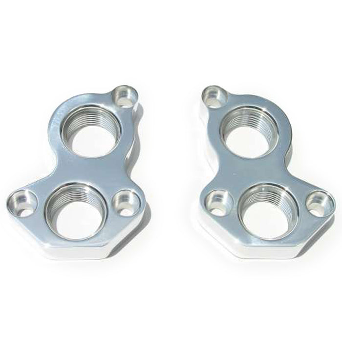 Meziere GM LS Block Adapter - Polished